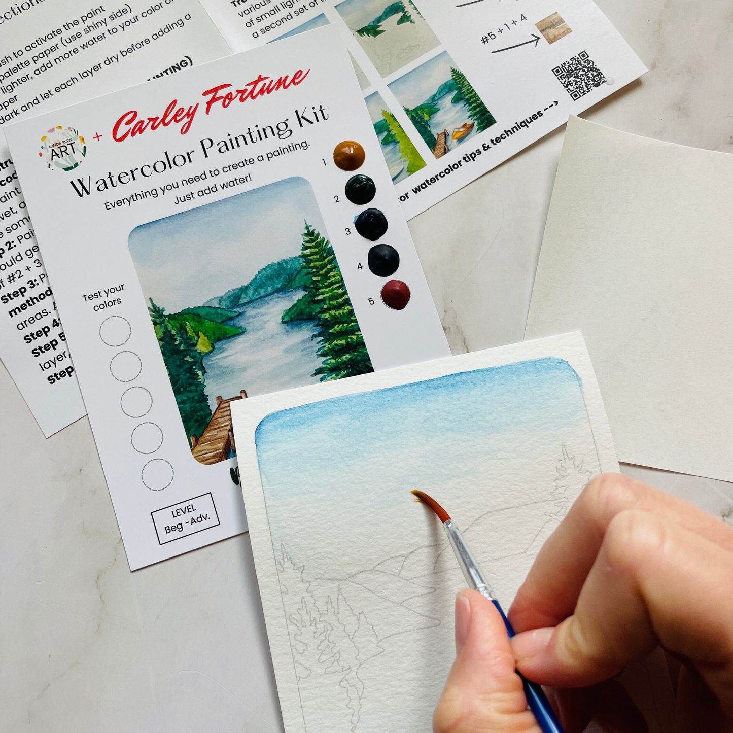 Barry's Bay Water Color Kit