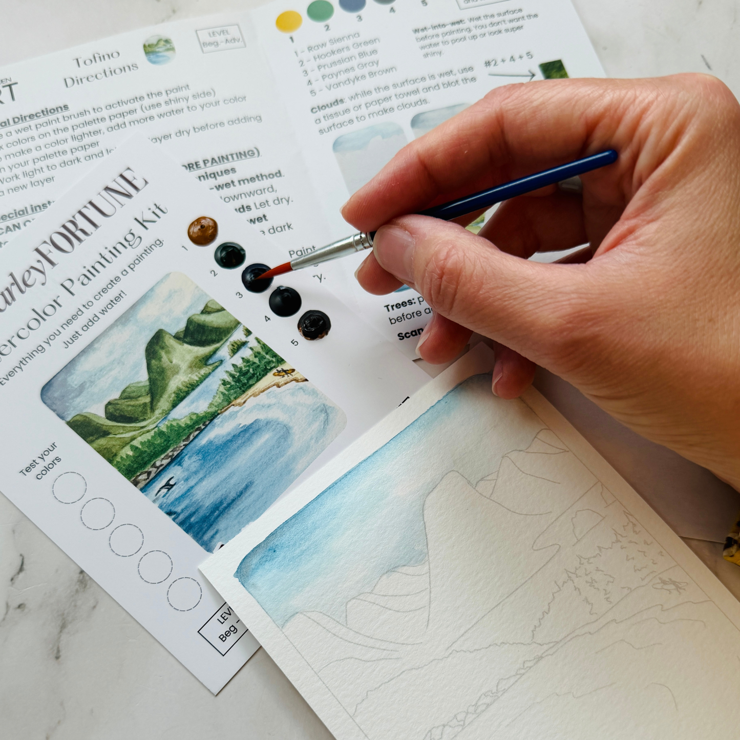 Tofino Watercolor Kit