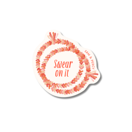 Percy + Sam Sticker