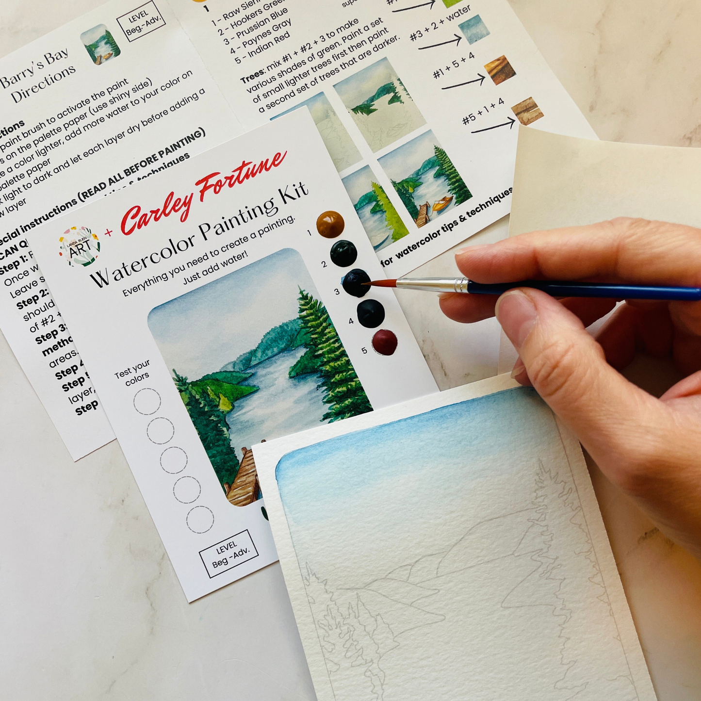 Barry's Bay Water Color Kit